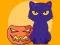 Gêm Coloring Book: Halloween Cat ar-lein