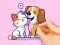 Gêm Coloring Book: Dog And Cat ar-lein