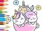 Gêm Coloring Book: A Cup Of Unicorn ar-lein