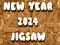 Gêm New Year 2024 Jigsaw ar-lein