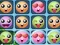 Gêm Emoji Match 3 ar-lein