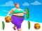 Gêm Muscle Girl Calorie Run ar-lein