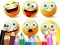 Gêm Coloring Book: Funny Emoji ar-lein