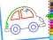 Gêm Toddler Drawing: Cute Car ar-lein