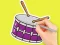 Gêm Coloring Book: Star Drum ar-lein