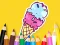 Gêm Coloring Book: Cool Ice Cream ar-lein
