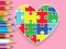Gêm Coloring Book: Heart Jigsaw ar-lein