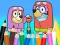 Gêm Coloring Book: Bluey Flossing Grannies ar-lein