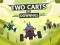 Gêm Two Carts Downhill ar-lein