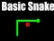 Gêm Basic Snake ar-lein