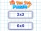 Gêm Tic Tac Toe Puzzle ar-lein