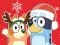 Gêm Jigsaw Puzzle: Bluey Christmas Gift ar-lein