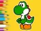 Gêm Coloring Book: Yoshi Fishing Day ar-lein