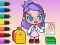 Gêm Coloring Book: Avatar School Day ar-lein
