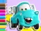 Gêm Coloring Book: Mater Cars ar-lein