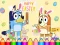 Gêm Coloring Book: Bluey Happy Easter ar-lein
