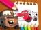 Gêm Cars Coloring Book ar-lein