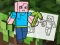 Gêm Minecraft Fun Coloring Book ar-lein