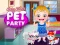 Gêm Baby Hazel pet party ar-lein