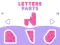Gêm Letters Parts ar-lein