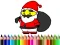 Gêm Back To School: Santa Claus Coloring ar-lein