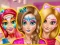 Gêm Princesses Room Face Painting ar-lein
