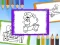Gêm Cartoon Coloring Book ar-lein