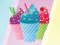 Gêm Ice Cream Memory ar-lein