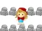 Gêm Little Red Riding Hood - Cookie Feast: ar-lein