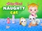 Gêm Baby Hazel - naughty cat ar-lein