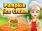 Gêm Pumpkin Ice Cream ar-lein