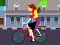 Gêm Cycling Kiss ar-lein