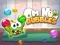 Gêm Om Nom Bubbles ar-lein