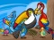 Gêm Exotic Birds Coloring ar-lein
