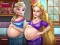 Gêm Happy Princesses Pregnant BFFS ar-lein