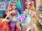 Gêm Ellie Mermaid vs Princess ar-lein