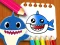 Gêm Baby Shark Coloring Book ar-lein