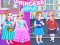 Gêm Little Girls School vs Princess Style ar-lein