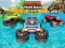 Gêm Monster Truck Beach Surfing ar-lein