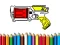 Gêm Back To School: Nerf Coloring Book ar-lein