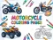 Gêm Motorcycle Coloring Pages ar-lein