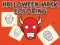 Gêm Halloween Mask Coloring Book ar-lein