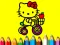 Gêm Back To School: Sweet Kitty Coloring ar-lein