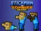 Gêm Stickman vs Zombies WorldCraft ar-lein