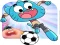 Gêm Gumball Soccer Game ar-lein