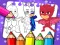 Gêm PJ Masks Coloring Book ar-lein