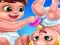 Gêm Baby Twins Caring Day ar-lein