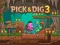 Gêm Pick & Dig 3 ar-lein