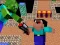 Gêm Space Adventure: Noobiks Battle vs Zombies ar-lein