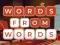 Gêm Words from Words ar-lein